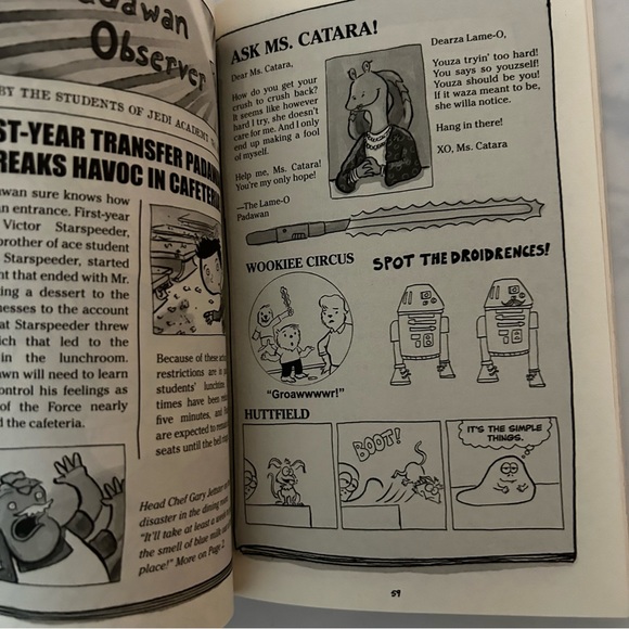 STAR WARS Jedi Academy A NEW CLASS book - Picture 5 of 6